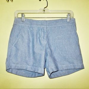 J. CREW LIGHT BLUE DENIM SHORTS-00